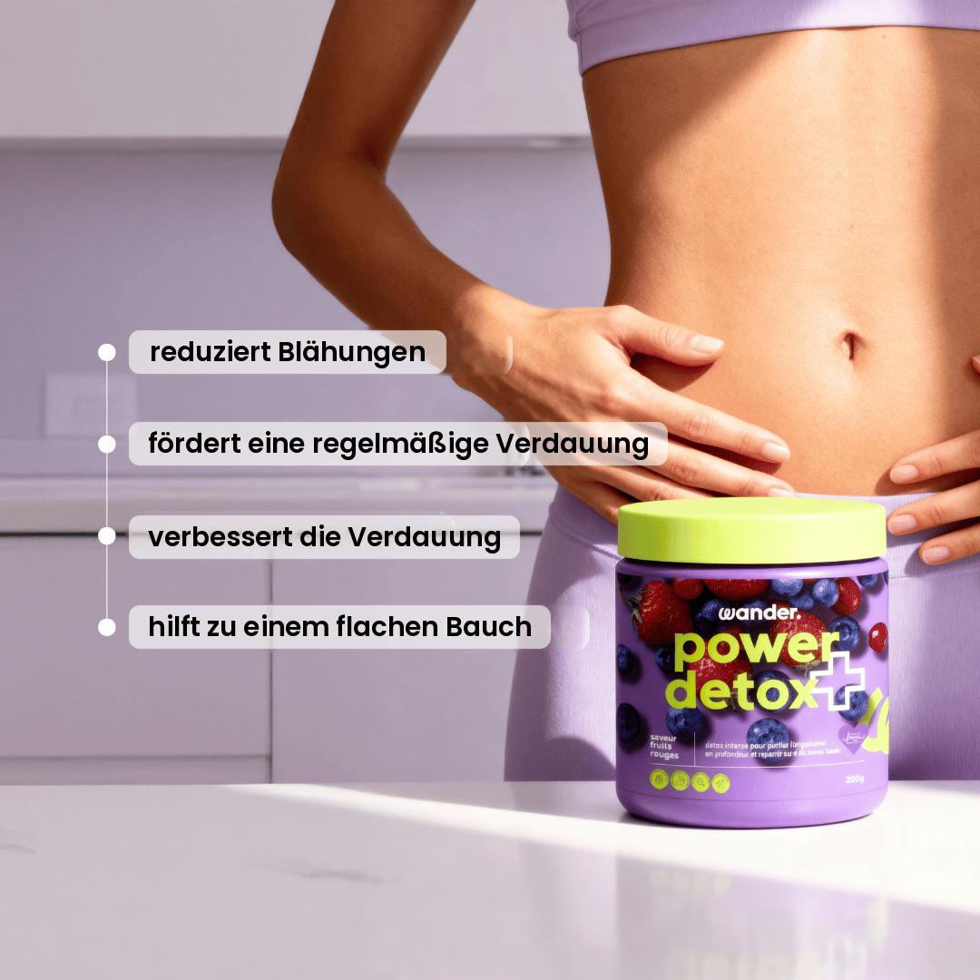 Power Detox – reduziert Blähungen, fördert die Verdauung