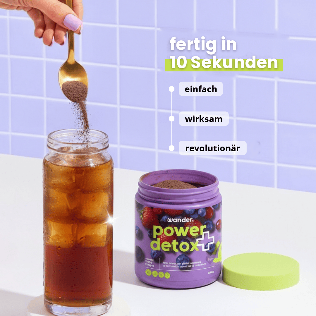 Power Detox – fertig in 10 Sekunden