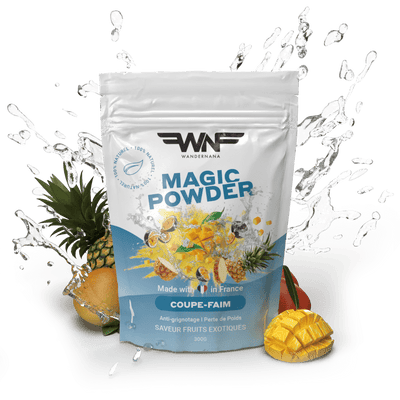 Magic powder coupe faim saveur fruits exotiques